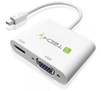 Techly Adattatore Mini DisplayPort ad HDMI/VGA