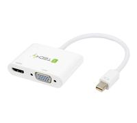 Techly Adattatore Mini DisplayPort ad HDMI/VGA