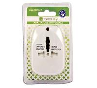Techly Adattatore Universale da Viaggio per Prese Elettriche (IPW-ADAPTER5)