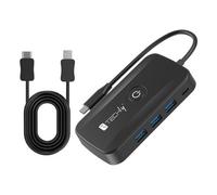 Techly Adattatore Video Extender Wireless con Hub USB-C™ 5-IN-1