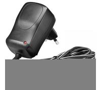 Techly Alimentatore AC/DC 12V 600mA Plug 5.5 x 2.1mm Nero