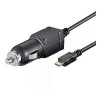 Techly Alimentatore da Auto (12/24V) Micro-USB 1A