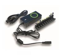 Techly Alimentatore Universale AC per Notebook e LCD 90W con porta USB