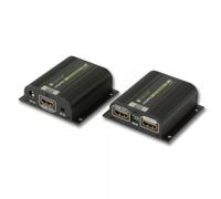 Techly Extender HDMI IDA EXT-E70POED - Full HD 3D PoE 40 m EDID IR su cavo Cat.6/6A/7 Nero