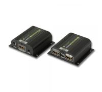 Techly Amplificatore Extender HDMI Full HD 3D POE su cavo Cat.6/6A/7 40m con EDI