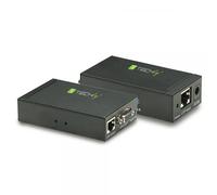 Techly Amplificatore Extender VGA e Audio su Cavo di Rete