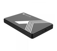 Techly Box esterno I-Case USB3-SL25TY – USB 3.0 per HDD/SSD SATA 2,5" Nero