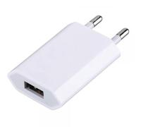 Techly Caricatore USB 1A Compatto Spina Europea Bianco