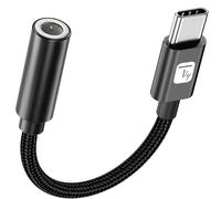Techly Cavo Adattatore Cuffie da USB-C™ a Jack Audio 3.5'' Chip DAC