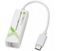 Techly IADAP USB31-ETGIGA Adattatore di rete USB-C 3.1 a RJ45 Gigabit. 10/100/1000