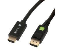 Techly Cavo Convertitore da DisplayPort 1.2 a HDMI 4K 3m (ICOC DSP-H12-030) - Nouvo