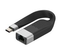 Techly Cavo Corto Piatto USB-C™ Maschio a RJ45 Femmina FPC 14,4 cm