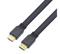 Techly Cavo HDMI 2.0 High Speed con Ethernet A/A M/M Piatto 0,5m