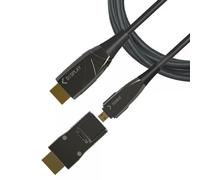 Techly Cavo HDMI™ A/A Micro HDMI™ Active Optical Cable in Fibra Ottica 4K 50m