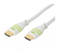 Techly Cavo HDMI™ High Speed con Ethernet A/A M/M 3 m Bianco