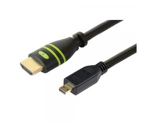 Techly Cavo HDMI™ Highspeed con Ethernet Channel 1.4 A M/ Micro D M, 1 m