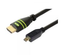 ICOC-HDMI-4-AD3 - Cavo HDMI ad alta velocità con Ethernet, Micro D > HDMI A, 3 m.