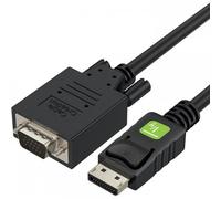 Techly Cavo monitor 306288 da DisplayPort a VGA 1,8 m Nero