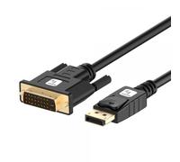 Techly Cavo Monitor DisplayPort Maschio a DVI Maschio Passivo 2m Nero