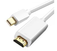 Techly Cavo Monitor Mini DisplayPort (Thunderbolt) / HDMI 2m Bianco