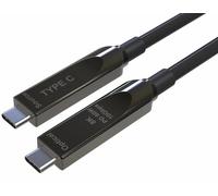 Cavo Ottico Attivo (AOC) Dati e Video USB 3.2 Gen 2 10Gbps USB-C™ M/M Fibra Ottica 8K 15 m