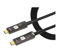 Techly Cavo Audio/Video Ottico Attivo USB-C™ M/M AOC Fibra Ottica 4K 15m