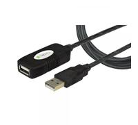 Techly Cavo Prolunga Attivo Extender USB Hi Speed Estensore di Segnale 10m Nero