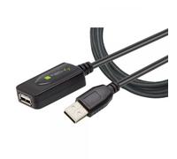 Techly Cavo Prolunga Attivo Extender USB Hi Speed Estensore di Segnale 20m Nero