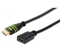ICOC-HDMI24EXT18 - HDMI ad alta velocità con Ethernet, prolunga, 1,8 m.