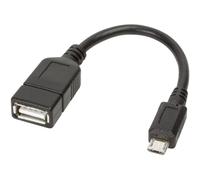 Techly Cavo USB 2.0 OTG A Femmina / Micro B Maschio 0.2 m (ICOC UOTG-194) - Nouvo