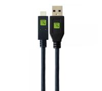 Techly Cavo USB 109443 – USB 3.2 Gen.2 USB A maschio / USB-C maschio 0,5 m Nero