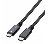 Techly Cavo USB4 MUSB40-CMCM08 Type-C Thunderbolt 40Gbps 100W PD 0,8 m Nero
