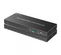 Techly 620409 Controller per Video Wall 3x3 HDMI 9 Canali Nero