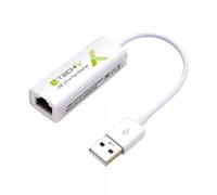Techly Convertitore da USB2.0 a Fast Ethernet 10/100 Mbps