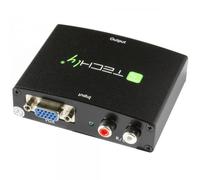 Techly Convertitore da VGA/Audio a HDMI