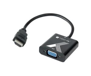 Techly Convertitore e Adattatore da HDMI™ a VGA con Audio 3,5mm