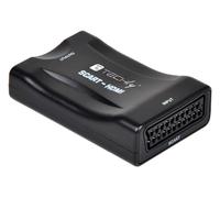 Techly Convertitore video Compatto da Scart a Hdmi Black IDATA SCART HDMI3