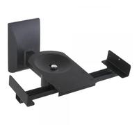 Techly Coppia Staffe Speakers a Parete fino a 25kg Nero