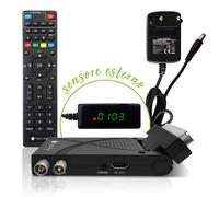 Techly Decoder Ricevitore Digitale Terrestre DVB T/T2 H 265 HEVC 10bit