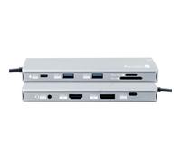 Techly Docking Station 10 in 1 USB-C™ USB HDMI DP Lettore SD/TF RJ45 2.5G/PD Hub