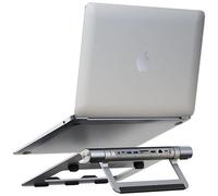 Techly Docking Station USB-C™ 9 in 1 Hub USB3.1 Stand per Notebook Pieghev