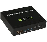 Techly Estrattore Audio da HDMI a LPCM 2CH 4K UHD 3D