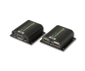 TECHLY EXTENDER HDMI FULL HD 3D POE FINO A 40 METRI EDID IR CAVI CAT 6 6A 7