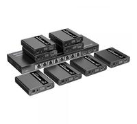 Techly Extender Splitter HDMI 8 vie su Cavo di Rete 70 metri PoC