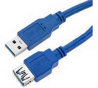 Techly Extension USB 3.0 Cable A Male/A Female 3m Blue ICOC U3-AA-30-EX - USB Ca