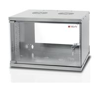 Armadio Rack 19'' a Muro 9U prof. 320 Grigio Assemblato