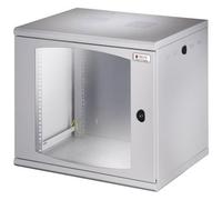 TECHLY - I-CASE EW-2012G5 - Armadio Rack 19'' a muro 13 unit sezione unica prof. 500mm Grigio