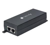 Techly 621024 Iniettore Gigabit Poe+ High Power Nero