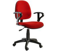 Techly Sedia per Ufficio Easy Colore Rosso