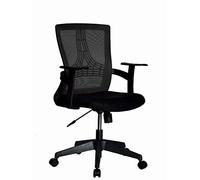 TECHLY ICA-CT MC058BK - Sedia per Ufficio con Schienale Medio Nero